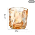 New glass Colorful twister cup Simple high appearance level Glass of wine Drink cup Glass for home use